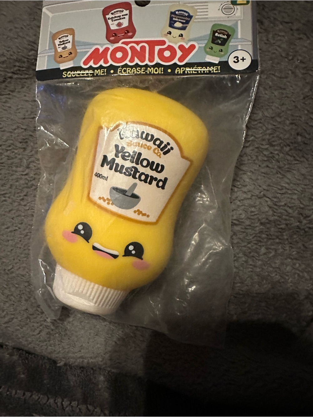 Mustard Squishy Toy